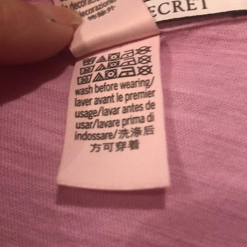 Victoria’s Secret - XS Pink VNeck Short Sleeve T-Shirt - Picture 5 of 6